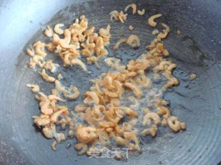 椰菜虾米炒粉丝的做法步骤：3