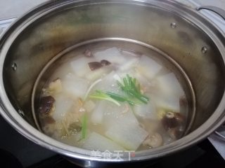 冬瓜虾米汤的做法步骤：5