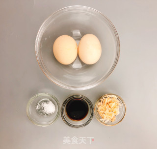 素食风味：虾米蛋羹的做法步骤：1