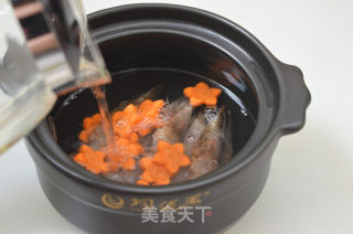 鲜虾蔬菜奶油汤的做法步骤：9