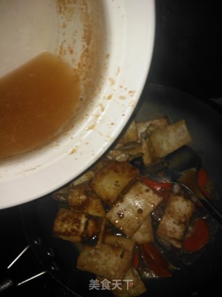 香菇虾米豆腐煲的做法步骤：16