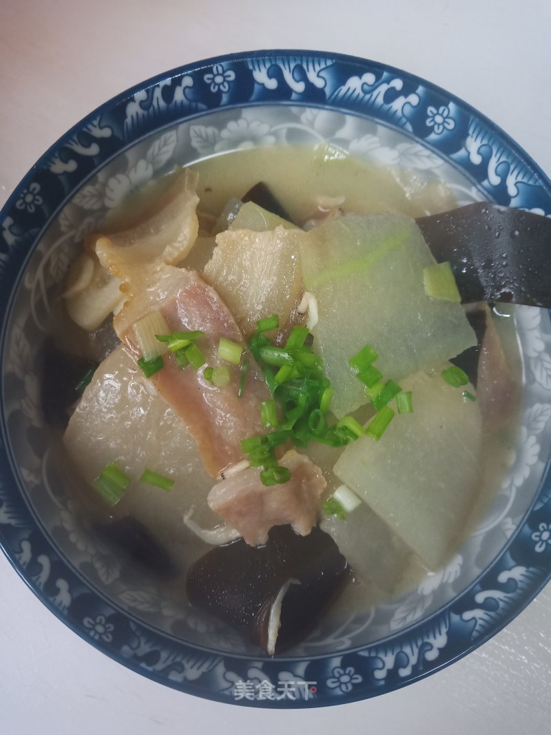 咸肉冬瓜海带汤的做法