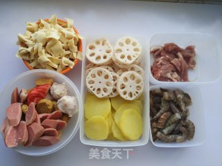 【四川】麻辣香锅的做法步骤：1