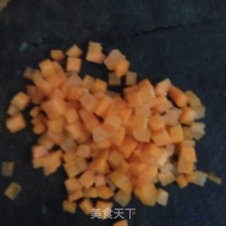 胡萝卜虾米粥的做法步骤：4