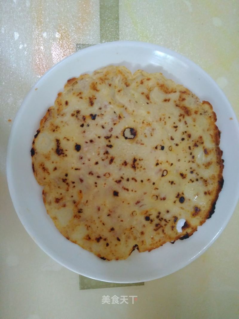 虾米煎饼的做法