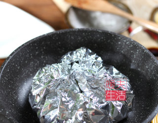 魔鬼辣锡纸海鲜炒饭的做法步骤：9