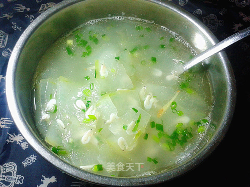 虾米冬瓜汤的做法