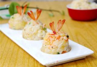 土豆虾仁焖饭的做法步骤：9