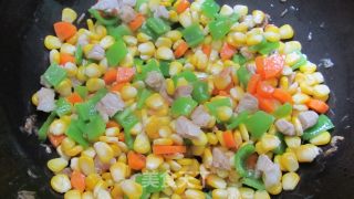 色彩缤纷-玉米粒的做法步骤：4