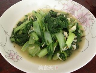 虾米小白菜的做法步骤：7