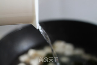 虾米海带豆腐汤的做法步骤：5