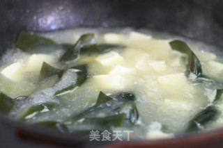 虾米海带豆腐汤的做法步骤：6