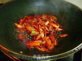 干锅香辣虾的做法步骤：13