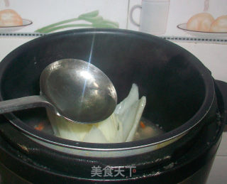 莲花白菜汤的做法步骤：12