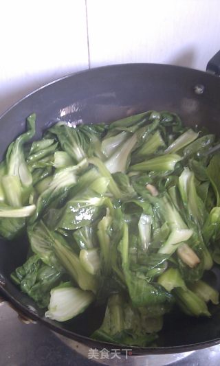虾米青菜的做法步骤：2