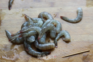香煎大虾的做法步骤：2