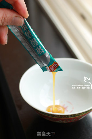 银杏白玉茶碗蒸配大虾佐香菇刺身的做法步骤：1