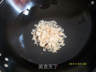 虾米 炒 葫瓜的做法步骤：1