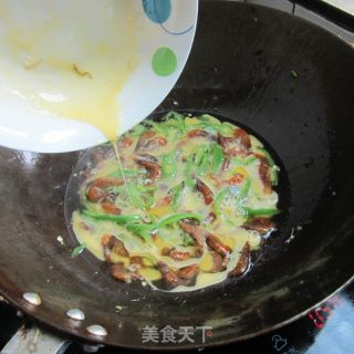 辣椒虾米煎蛋的做法步骤：9
