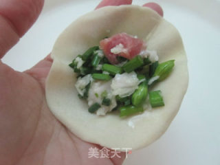韭苔饺子的做法步骤：6