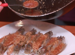 津丝蒸虾的做法步骤：11