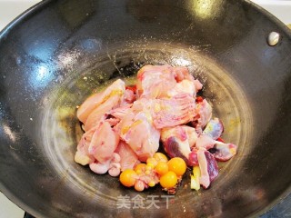 咖喱山药豆干鸡—附自制咖喱的做法步骤：15