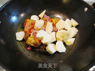 咖喱山药豆干鸡—附自制咖喱的做法步骤：16
