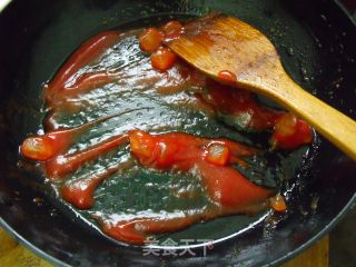 茄汁焖大虾的做法步骤：4