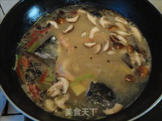 【湘菜】水煮鱼虾的做法步骤：8
