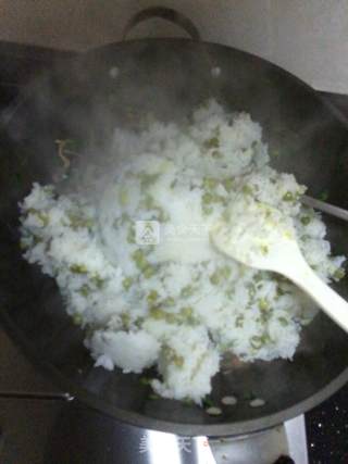 腊味豌豆饭的做法步骤：12