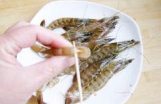 黑椒烤虾的做法步骤：3