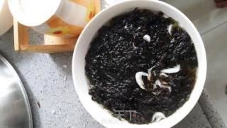 健康营养又方便的羊栖菜虾米蛋炒饭的做法步骤：9