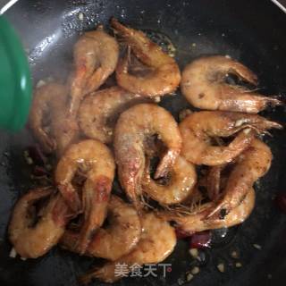 香酥椒盐虾的做法步骤：10