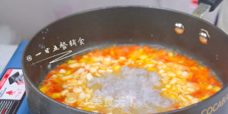 鸡蛋豆腐鲜虾羹的做法步骤：13