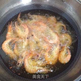 香辣酥虾的做法步骤：3