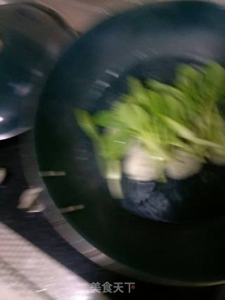 青菜肉圆汤的做法步骤：6