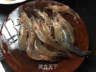 鸡汤姬松茸鲍鱼虾粥的做法步骤：7