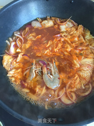韩式牛肉卷年糕料理的做法步骤：9