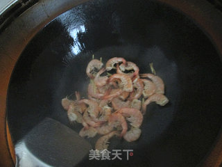 丝瓜炒虾的做法步骤：3