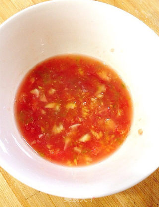 番茄盅虾沙拉的做法步骤：4