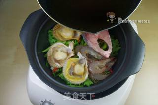 团团圆圆海鲜锅的做法步骤：8