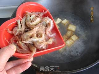 豆腐炖虾的做法步骤：6