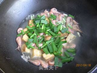 豆腐炖虾的做法步骤：9