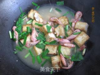 豆腐炖虾的做法步骤：13
