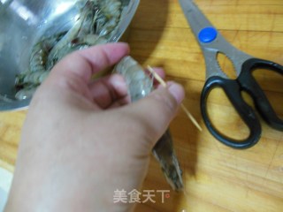 豉椒大虾的做法步骤：5