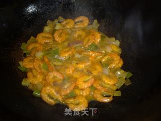 咖喱虾的做法步骤：9