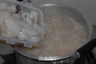 鳝鱼海鲜粥的做法步骤：9