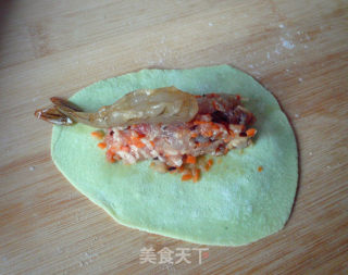 花样虾饺的做法步骤：7