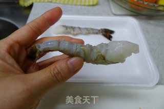 日式炸大虾的做法步骤：1