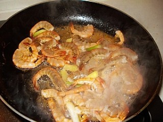 大白菜炖虾的做法步骤：7